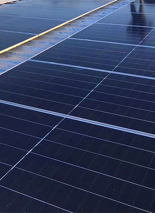 Centrale photovoltaïque industrielle