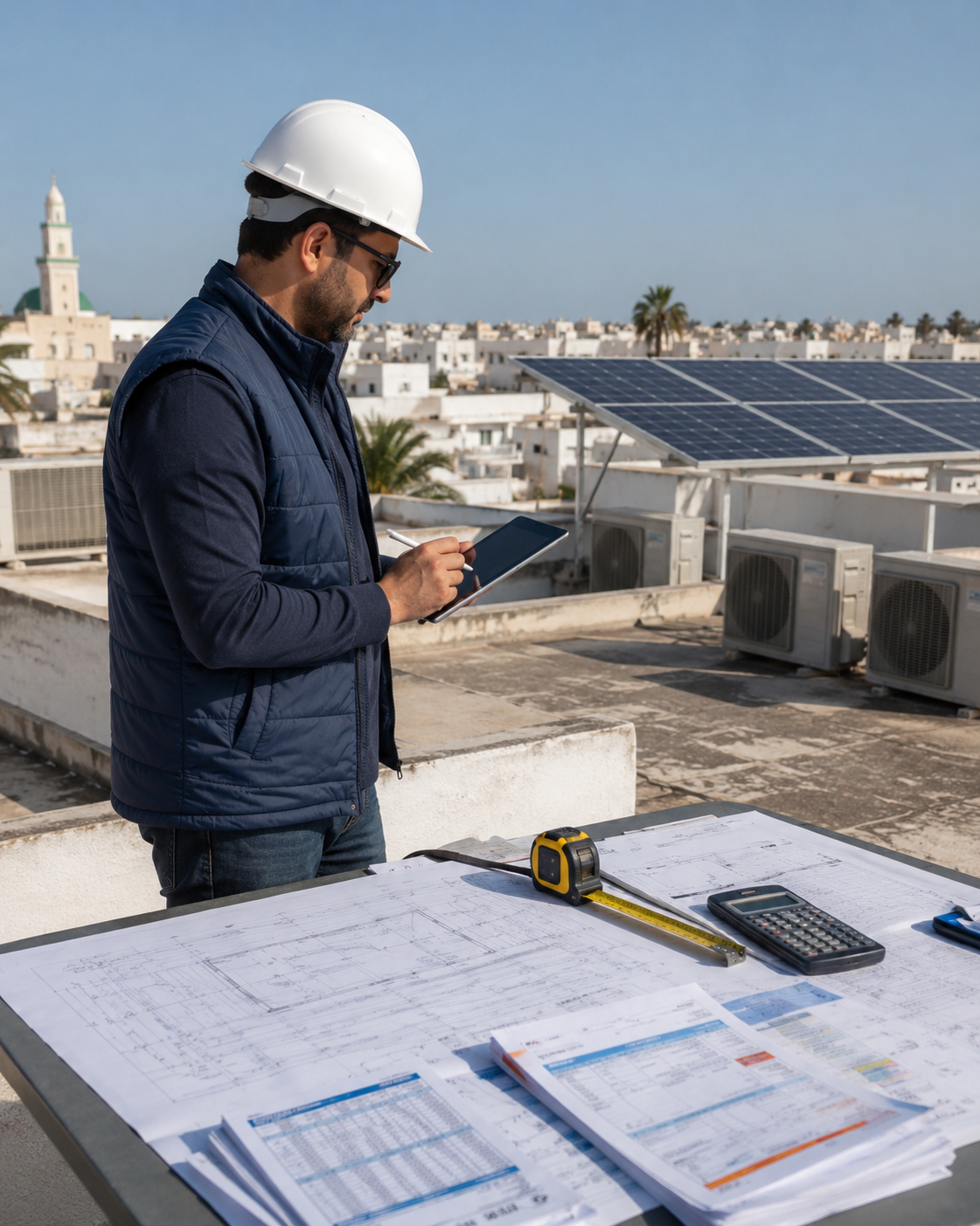 Étude technique pour installation photovoltaïque