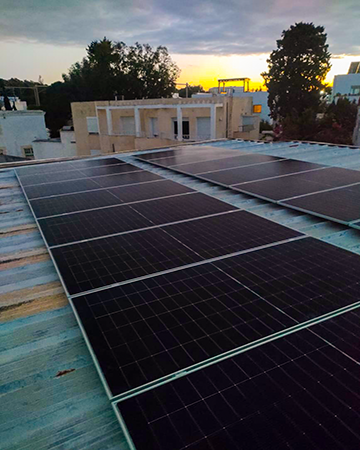 Installation photovoltaïque Tunisie