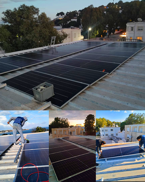 Installation photovoltaïque résidentielle en Tunisie — Mak Énergies